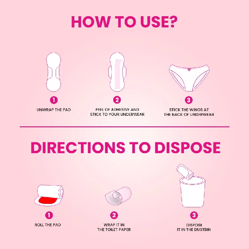 Everteen XL Soft Neem-Safflower Sanitary Pads, 20 Pads-4.webp